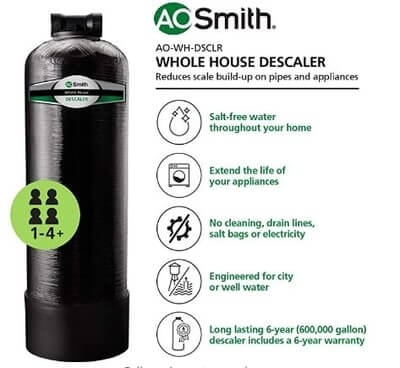 AO Smith Whole House Water Descaler