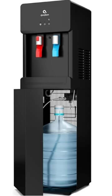 Avalon A6BLWTRCLRBLK Touchless Bottom Loading Cooler Dispenser